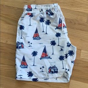 Men’s Mid Thigh Swim Shorts